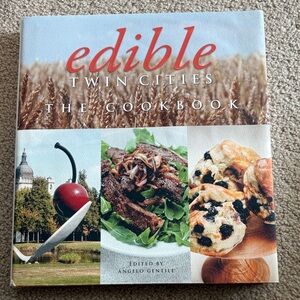 Twin Cities: The Cookbook - White/Brown Cover